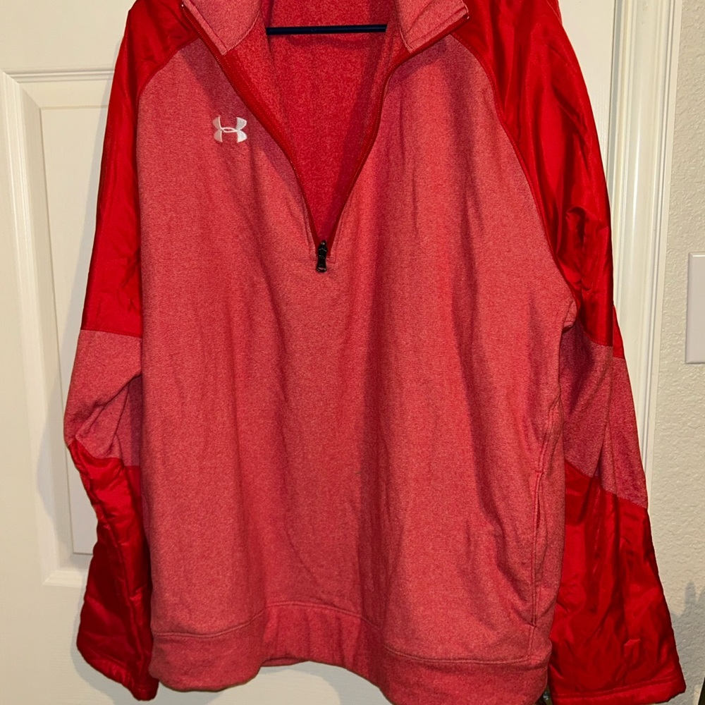 Under Armour Vibrant Red Pullover